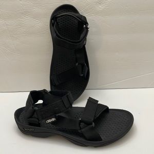 Teva Mens Hurricane 3 Athletic Sandals Black Hook and Loop